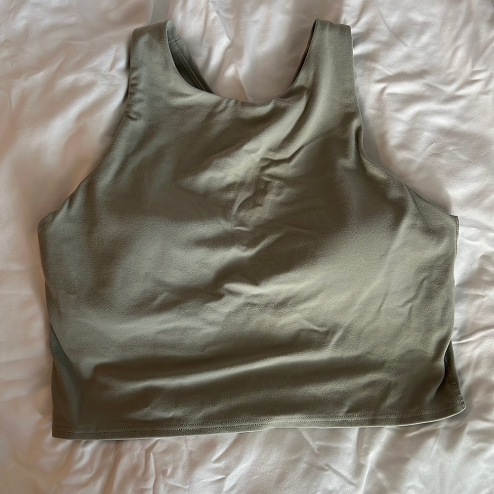 Athleta sage cropped workout top